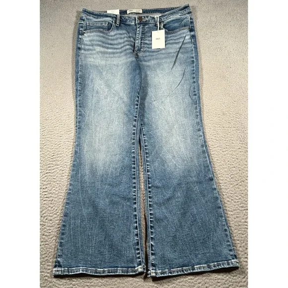 BKE Buckle Payton Jeans Womens 32s 32x30 Mid Rise Bootcut Universal Fit NWT - Picture 1 of 10
